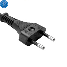 Male and female VDE approved Europe power cord